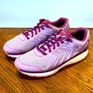 JOYA ELECTRA Violet Ortholite Swiss Women’s Shoes Size 9 in Preloved Condition